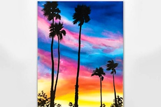 Paint Nite: Palm Desert Sunset